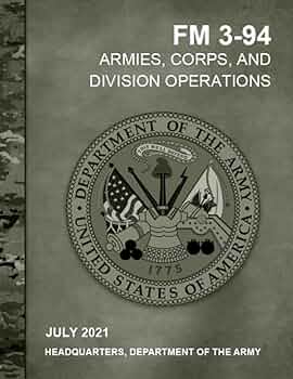FAB 王位の切り倒し　RF 3枚セット FM 3-94 THEATER ARMY, CORPS, AND DIVISION OPERATIONS